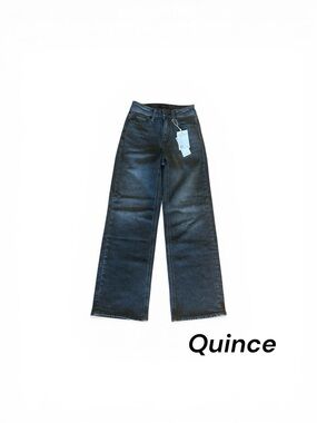 Quince Women’s Black High Waisted Jeans